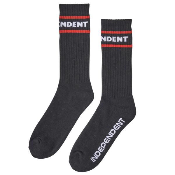 【INDEPENDENT】ITC STREAK CREW SOCKS 