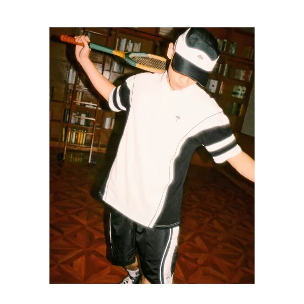 MATCH POINT SPORT SHORTS BLACK/WHITE 