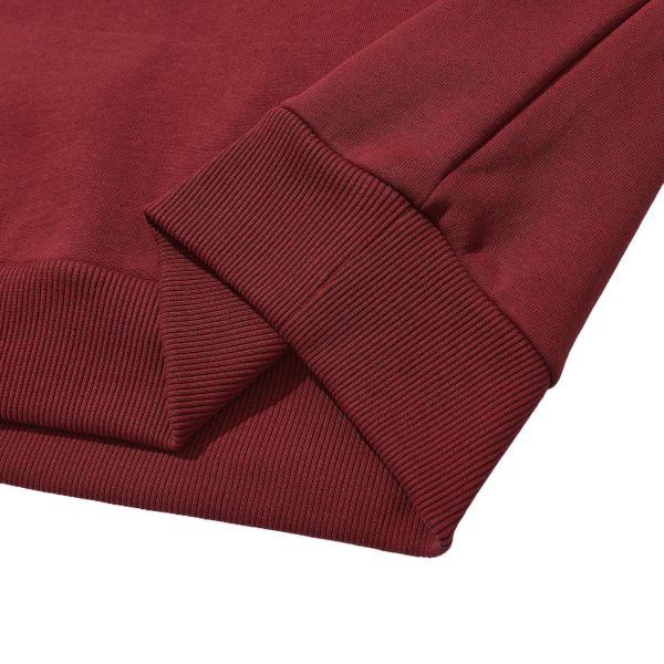 HELASTOWN HOODIE BURGUNDY 