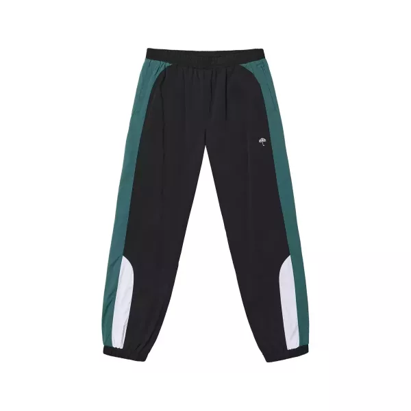 READY TRACKSUIT PANTS BLACK/GREEN/WHITE 
