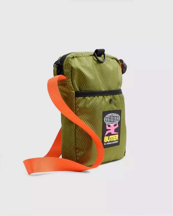 【BUTTER GOODS】RIPSTOP SIDE BAG ROYAL 