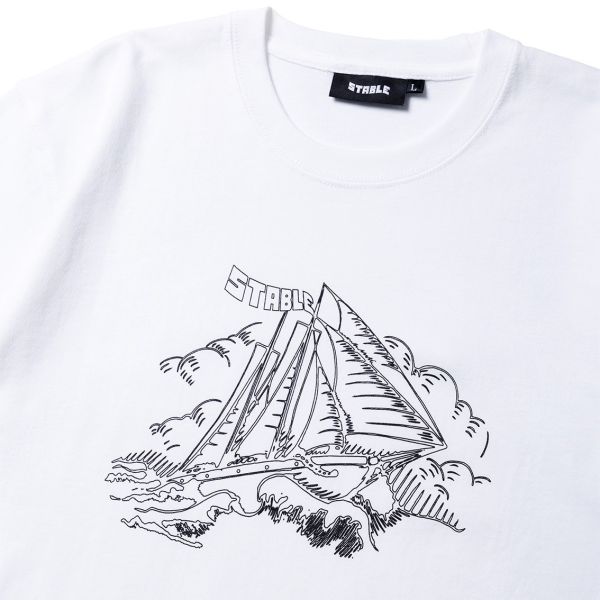Boat Tee（White） 