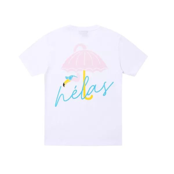 FLAMINGO TEE WHITE 