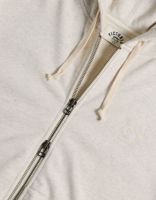 QUEENHEAD ZIP HOOD（HEATER OAT） 