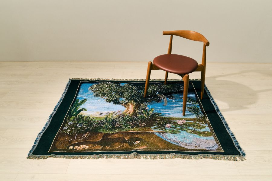 陳于安 YuAn Chen｜《大菩提樹》毛毯 