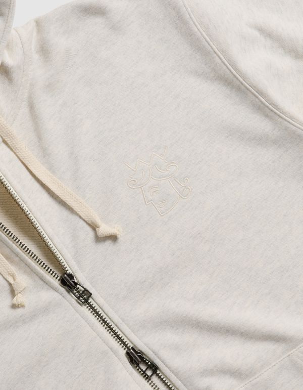 QUEENHEAD ZIP HOOD（HEATER OAT） 