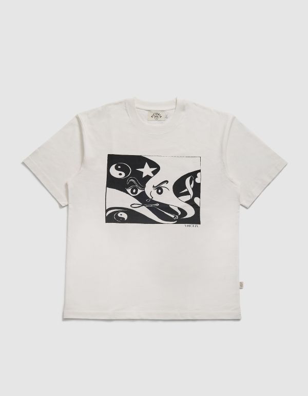 TIGER WONG S/S TEE（WHITE） 