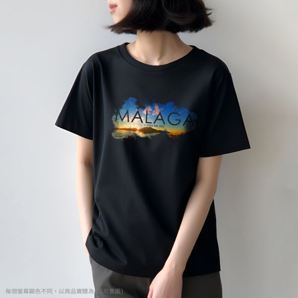 台灣TAIWAN自創品牌潮流T恤-圓領純棉短袖T(轉印)-pip-pep-馬拉加 印花T恤、插畫T、創意圖案T恤、MITT恤、台灣製T恤、高品質純棉T恤、情侶T恤、情侶裝T恤、情侶短袖
