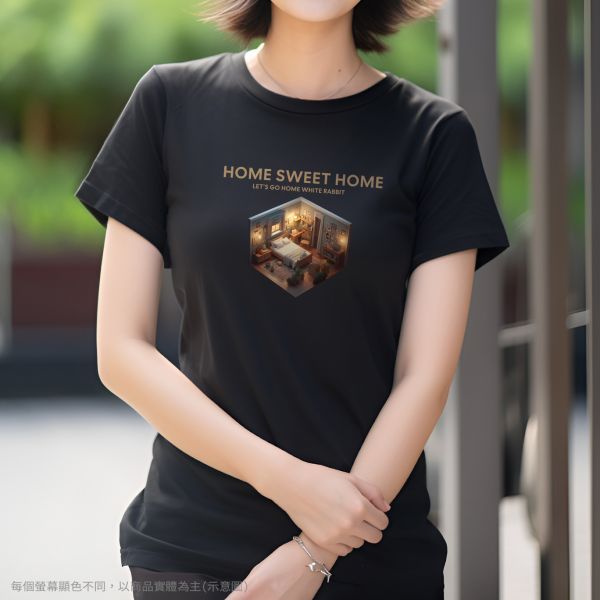 台灣TAIWAN自創品牌潮流T恤-圓領短袖T(轉印)-pip-pep-甜蜜小窩 印花T恤、插畫T、創意圖案T恤、MITT恤、台灣製T恤、高品質純棉T恤、情侶T恤、情侶裝T恤、情侶短袖