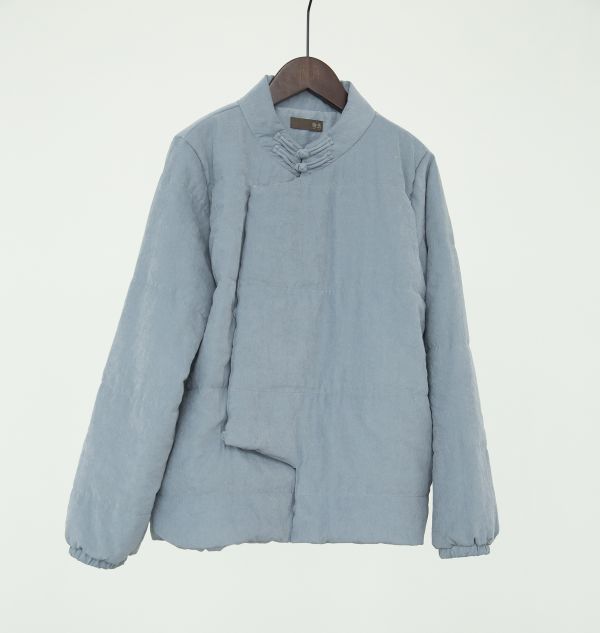 燕燕~仿銅氨 繭型廓形夾棉柔軟棉衣 外套 ab2235201 