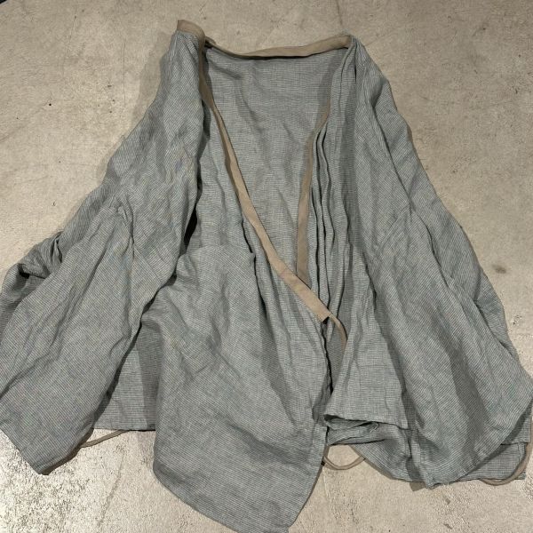 燕燕~亞麻 全新休閒文藝百搭寬鬆印花對襟復古開襟衫 外套 