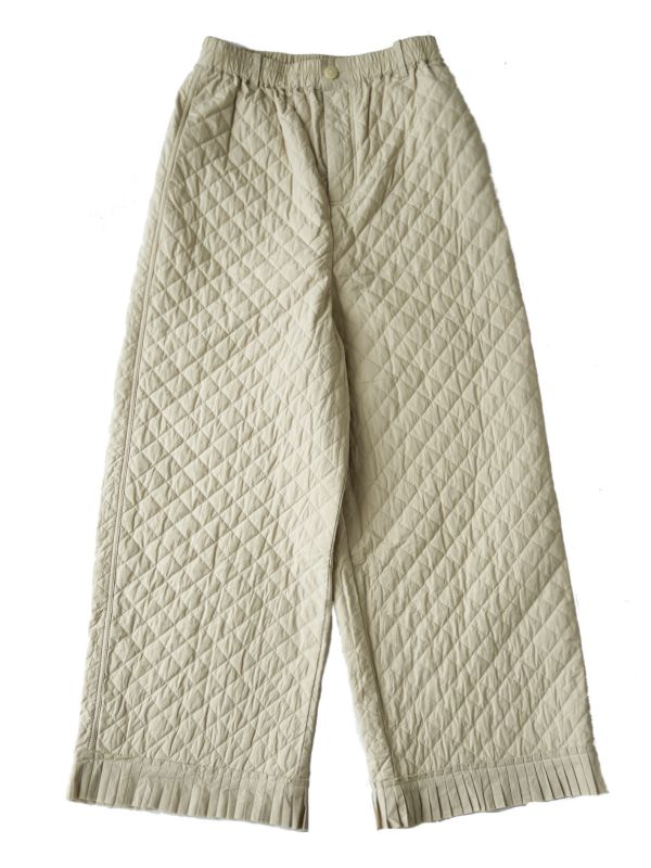 燕燕~秋冬新品 多色休閒直筒花邊褲 文藝復古絎棉條紋棉褲長褲 ab2533601 