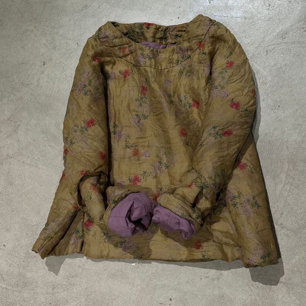 燕燕~棉麻商品~苧麻  印花套頭棉衣棉服上衣 