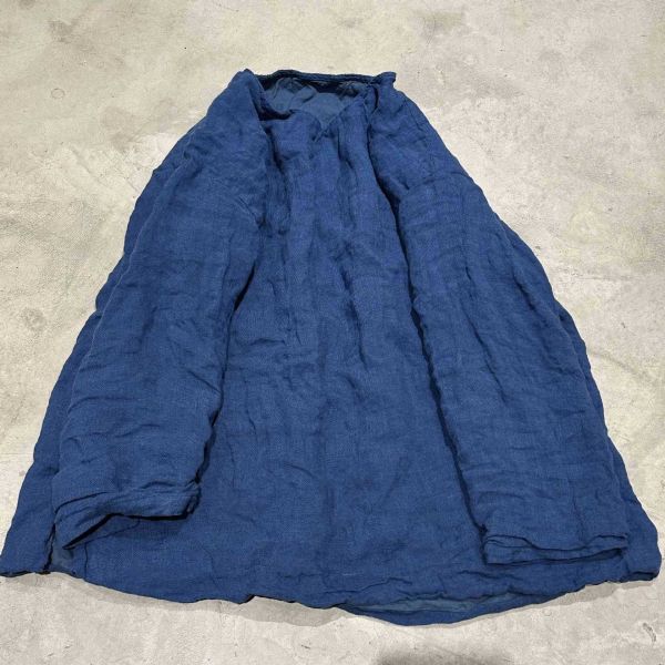 燕燕~亞麻 雙層套頭中長內搭外搭衫 上衣 ab27101 