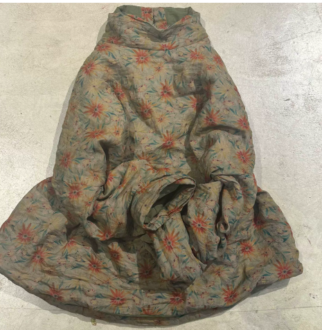 燕燕~苧麻雙層加棉 文藝高領薄棉打底衫 上衣  (花色款） 