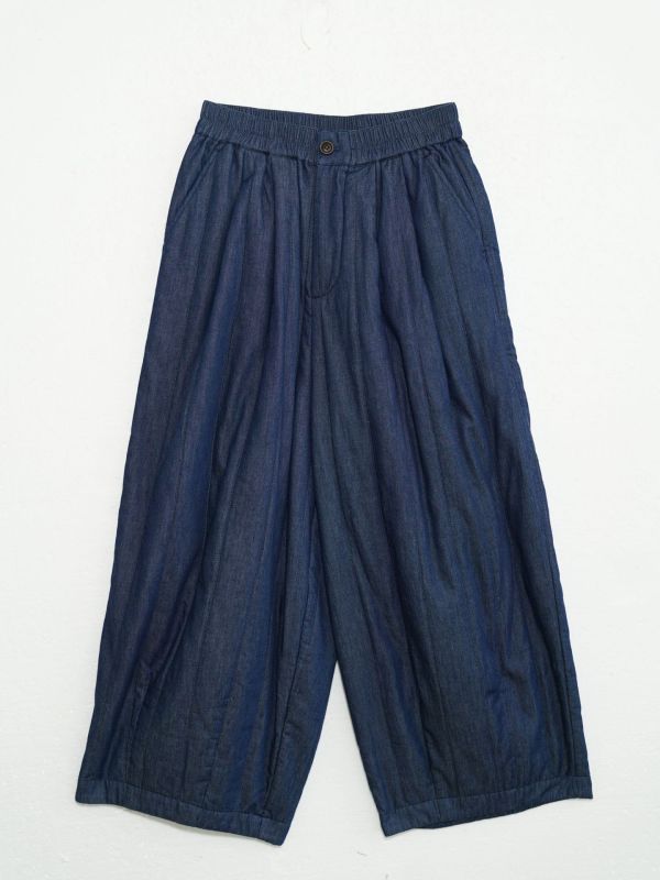 燕燕～冬季保暖牛仔直筒褲九分褲 復古懷舊加厚棉褲靴褲 ab2532201 