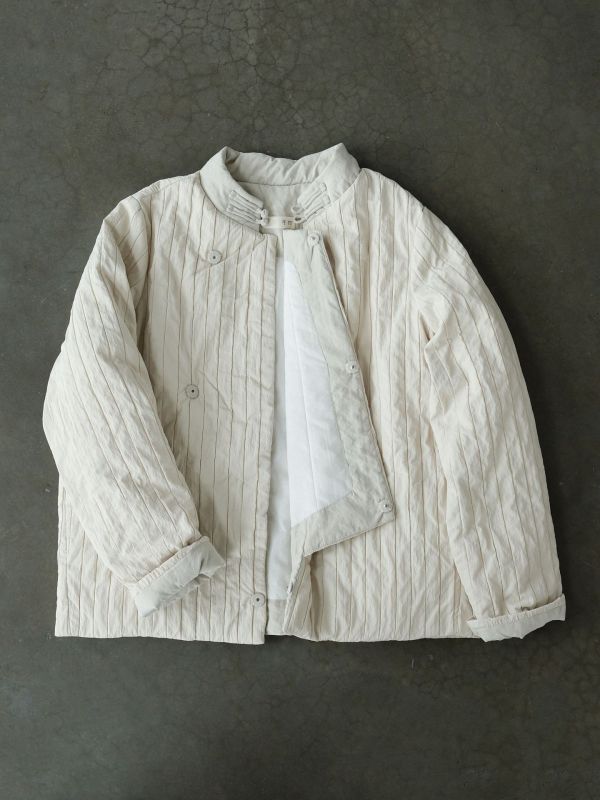 燕燕~秋冬款 休閒戶外寬鬆絎條棉服 上衣。 ab2329501 