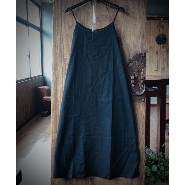 燕燕~棉麻商品~純棉布 百搭打底衫吊帶衫長裙 洋裝 連身裙  ab1408501 