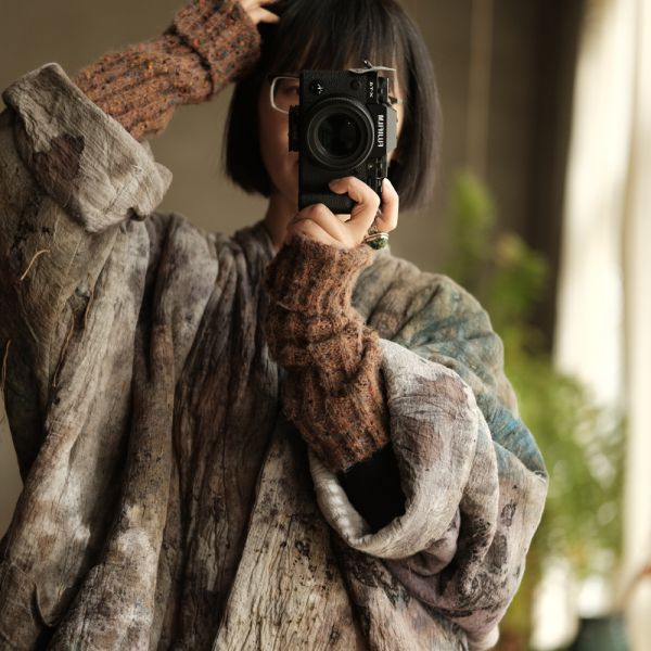 燕燕~文藝防曬防風保暖百搭毛線袖套 abSC09201 