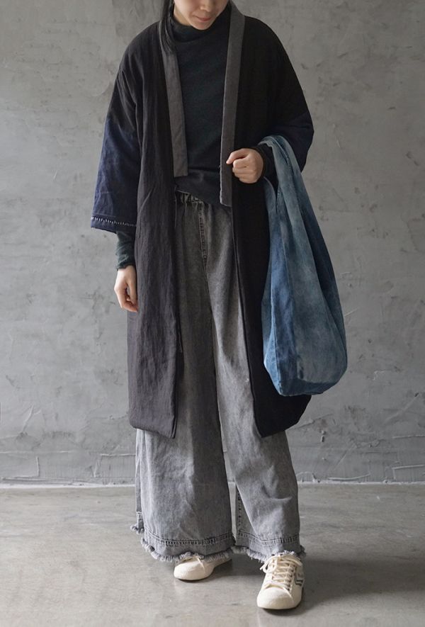 燕燕~復古撞色寬鬆加厚棉服外套 棉衣外套 ab1936901 