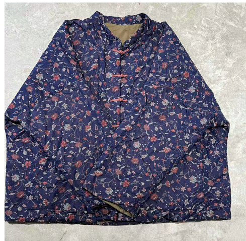 燕燕~復古立領盤口中式棉衣外套 