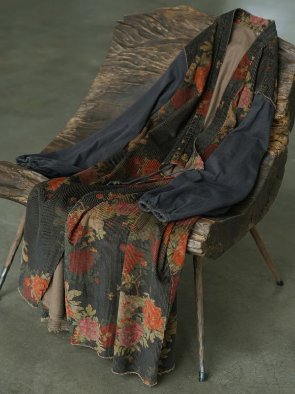 燕燕~復古早春撞色拼接風衣 寬鬆顯瘦輪廓撞色長開襟衫 外套 ab2503301 (此件不退換） 