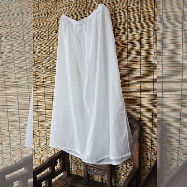 燕燕～全棉 夏長款 內搭內襯裙 打底防走光安全裙 長裙 