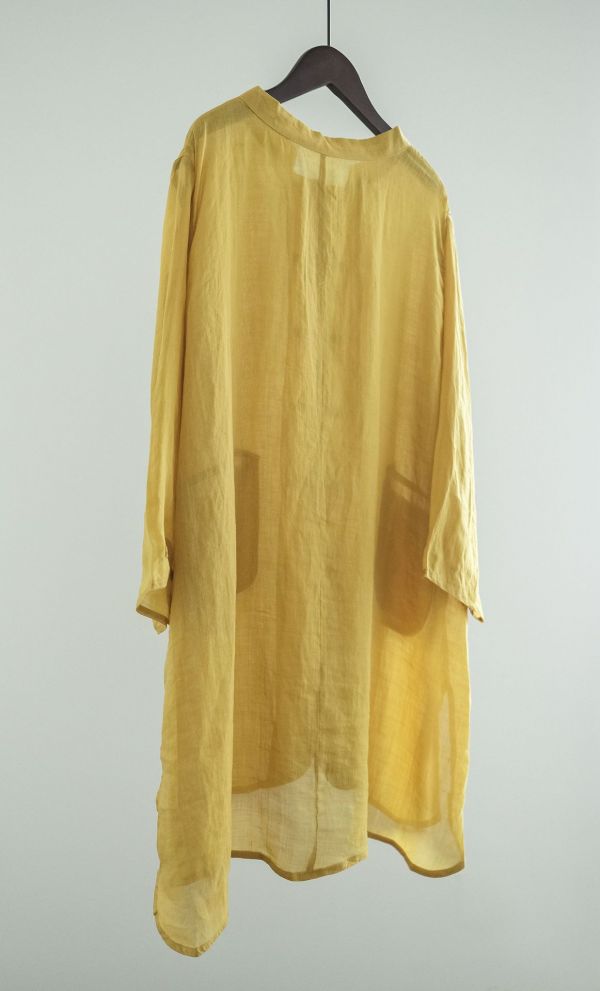 燕燕~棉麻商品~苧麻 仙氣清透中式盤扣防曬 寬鬆中性長開衫 襯衫 ab2303001 