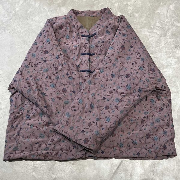 燕燕~復古立領盤口中式棉衣外套 