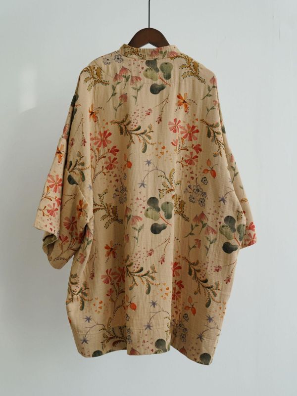 燕燕~棉麻商品~早春新品 文藝斜襟田園風寬鬆輪廓襯衫禪意個性上衣 ab2630401 