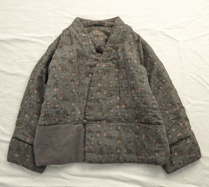 燕燕~棉麻商品~復古拼色加厚棉衣 撞色夾棉外套   ab2243601 