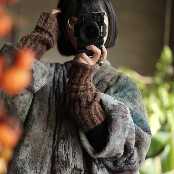 燕燕~文藝防曬防風保暖百搭毛線袖套 abSC09201 