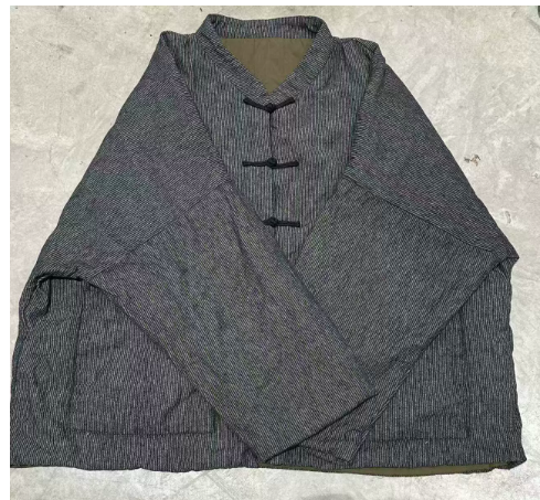 燕燕~復古立領盤口中式棉衣外套 