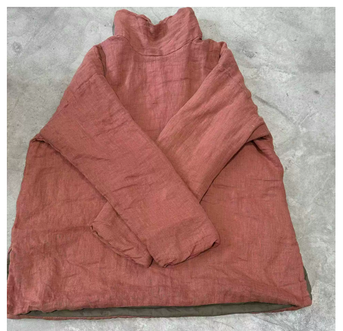 燕燕～印花亞麻夾棉高領套頭打底衫 高領上衣 ab25501 