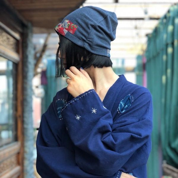 燕燕~棉麻商品~復古百搭針織文藝棉帽 ab177301 