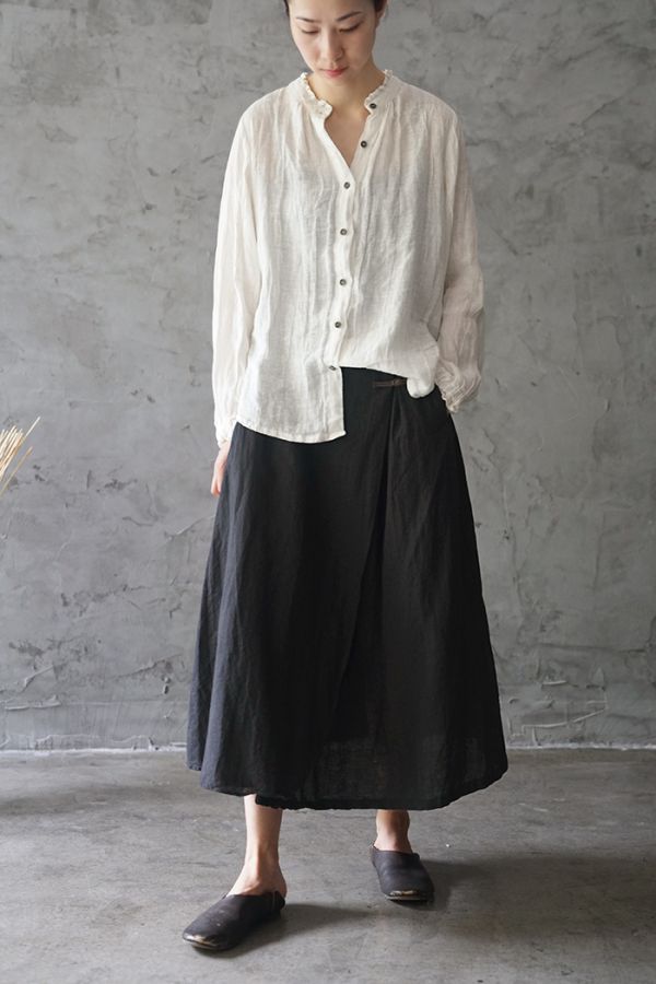 燕燕~不規則設計 中國風盤扣顯瘦長裙  ab1913501 