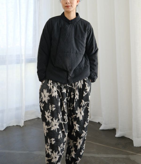 燕燕~仿銅氨 繭型廓形夾棉柔軟棉衣 外套 ab2235201 