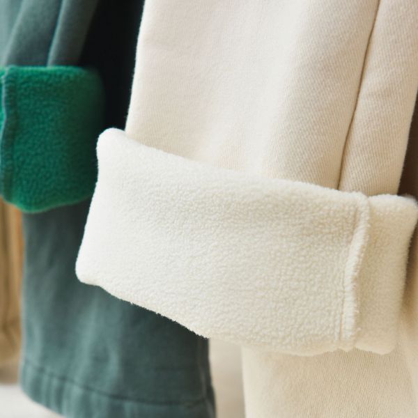 燕燕~棉麻商品~秋冬新款   時尚工裝風休閒褲加絨加厚保暖高腰女式直筒褲棉褲 長褲 