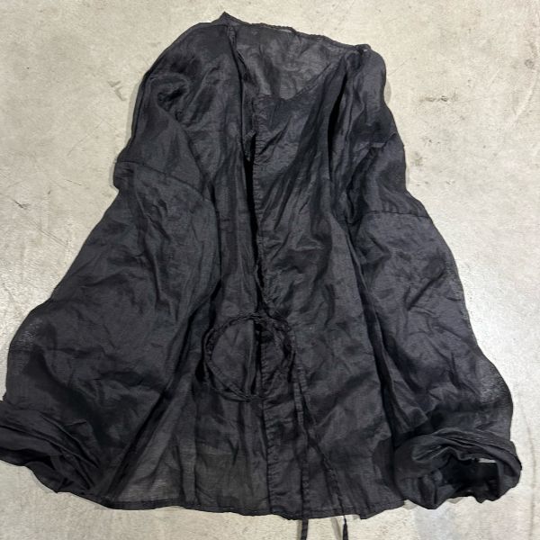 燕燕~棉麻商品~春夏新款。   簡約文藝輕薄苧麻落肩小衫 上衣 長袖棉麻衫 