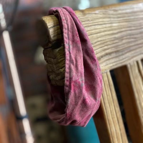 燕燕~棉麻商品~四季款 針織數碼印花正雪花洗懷舊髮帶  髮飾  ab200601 