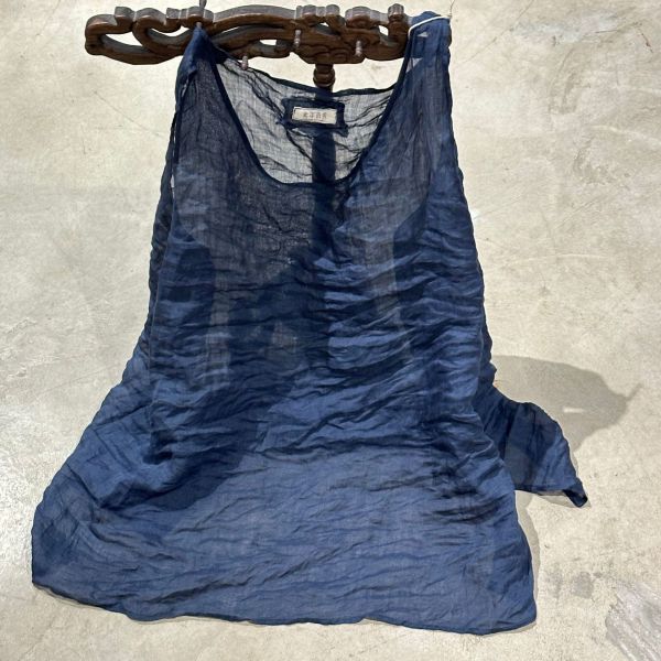 燕燕棉麻～春夏文藝休閒苧麻背心 