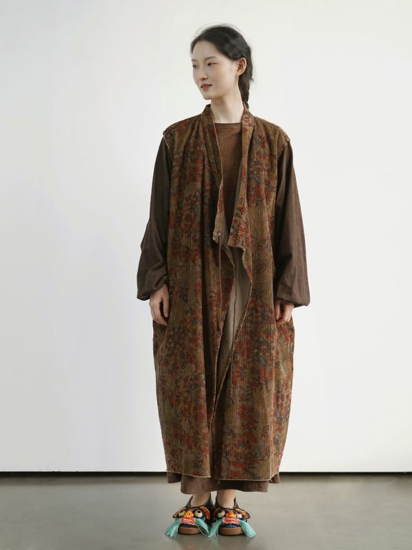 燕燕~復古早春撞色拼接風衣 寬鬆顯瘦輪廓撞色長開襟衫 外套 ab2503301 (此件不退換） 