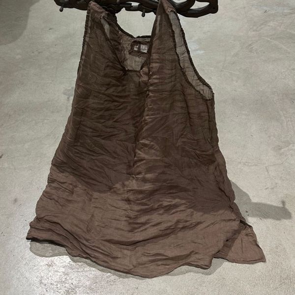 燕燕棉麻～春夏文藝休閒苧麻背心 