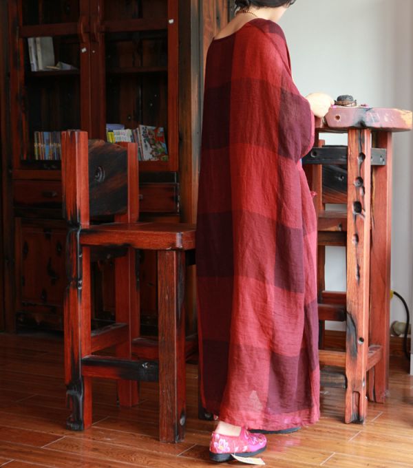 燕燕棉麻～純亞麻 棉麻水洗色織寬鬆防曬上衣 大外披外套 長袖棉麻衫 ab099001 