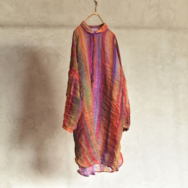 燕燕～春秋新款  大碼長款上衣  長袍洋裝 連身裙 