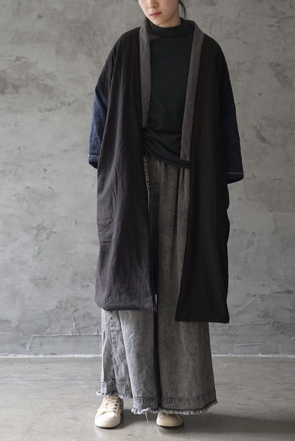 燕燕~復古撞色寬鬆加厚棉服外套 棉衣外套 ab1936901 