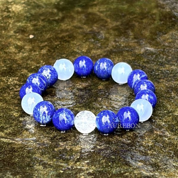 年度行運密碼489｜青金石 × 藍玉髓・智慧真理・靈性表達能量（含芮隱專屬密碼啟動水晶） 青金石, 藍玉髓, Lapis Lazuli, Blue Chalcedony, 年度行運密碼, 芮隱水晶, 密碼啟動水晶, 靈性覺醒, 喉輪水晶, 智慧能量, 真理之石, 表達水晶, 行運水晶, 靜心溝通