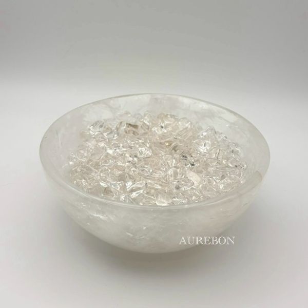 入門白水晶碗（含碎石）｜全能淨化・能量補充・空間清光碗 白晶碗, 白水晶碗, 白晶淨化碗, 白水晶碎石, 水晶碟, 水晶淨化, 空間淨化, 能量補充, 水晶托盤, 白水晶擺件