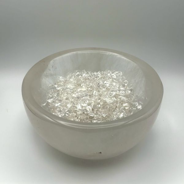 豐盛白水晶碗（含碎石）｜全能淨化・能量補充・空間清光碗 白晶碗, 白水晶碗, 白晶淨化碗, 白水晶碎石, 水晶碟, 水晶淨化, 空間淨化, 能量補充, 水晶托盤, 白水晶擺件