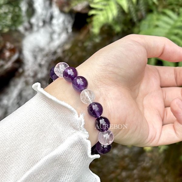 年度行運密碼147｜深紫水晶 × 薰衣草紫晶・智慧穩定・覺察專注能量（含芮隱專屬密碼啟動水晶） 